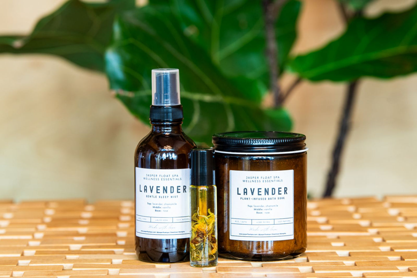 Jasper Soothing Eucalyptus Mint Essentials Gift Set (4 Items)