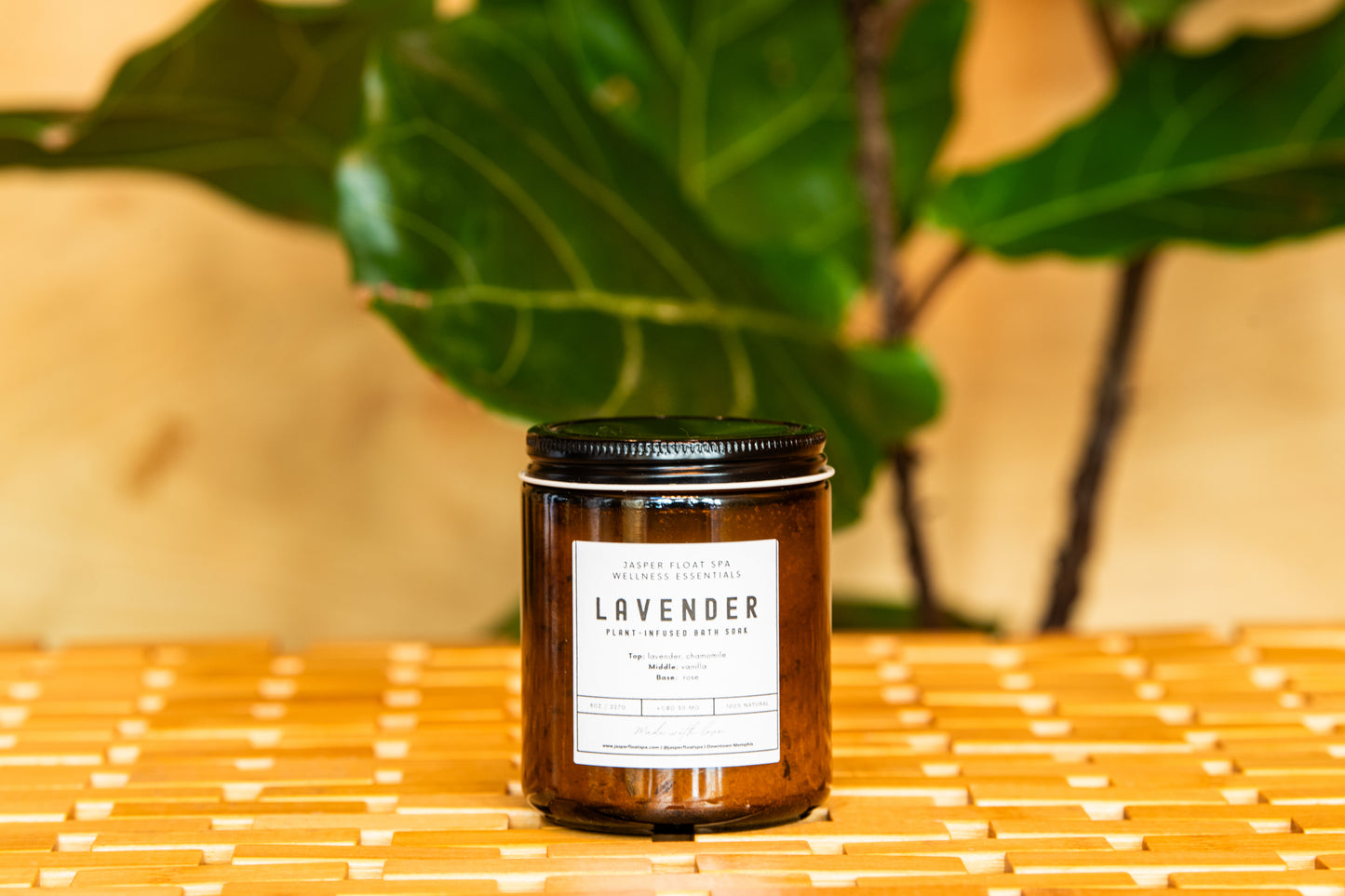 Sea Salt Scrub & Bath Soak (8oz Glass Jar)